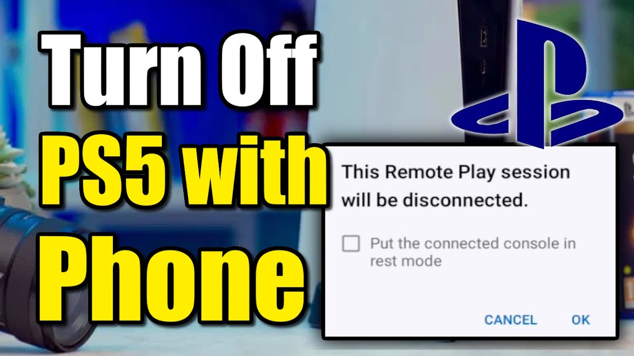 How Turn Off PS5 with Phone using PlayStation APP (Best Method) - YouTube