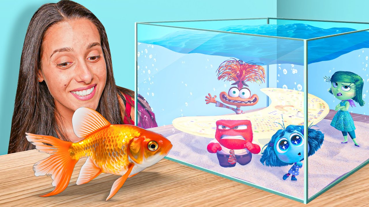 FACCIAMO L' ACQUARIO DI INSIDE OUT NELLA VITA REALE