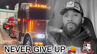 A DAY IN THE LIFE WITH A TRUCK DRIVER  | MOTIVATIONAL VLOG  | 379 PETERBILT 1999