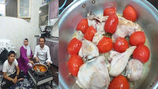 Another delicious dish of Afghanistan(karahi) and our today routine