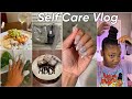 Maintenance Vlog: Beyoncé Concert Prep, top knot bun, shower, nails removal, Chrome Birthday Nails.
