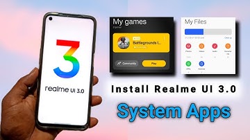 Install Realme UI 3.0 Game Space | Install Realme UI 3.0 File Manager | Enable Voice Changer-Realme!