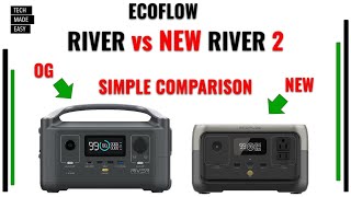 EcoFlow River vs River 2 a Simple Comparison