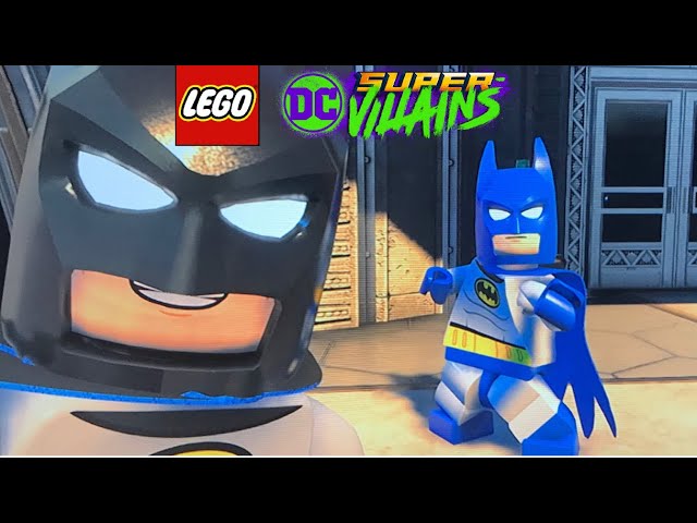 LEGO DC Super Villians - How To Make Classic Batman (Blue & Grey Suit) -  YouTube