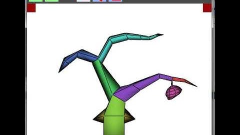 3D Modeling system for polar mesh: dynamic gravity (drag: 08)