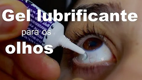 Como usar o gel Liposic?