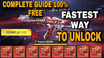 *NEW* FASTEST WAY TO UNLOCK MYTHIC AK117 LAVA | SECRET CASHES MYTHIC SHARDS CODM 2025