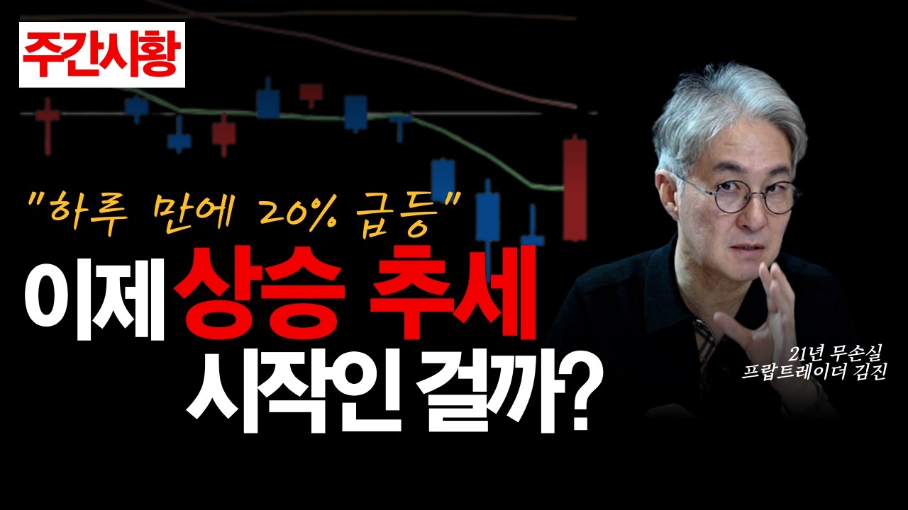이제 하락장은 끝난 걸까? 등락률에 가려진 "진짜 추세"  | 21년 프랍트레이더 김진