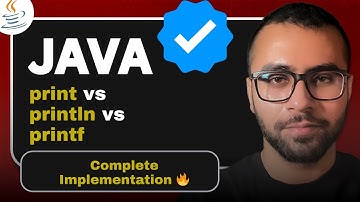 Println vs Print vs Printf in Java