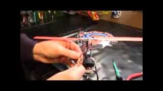 Easy Blade 130 X front servo replacement with Microheli frame