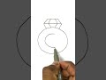 Creative drawing valentine ring 💍 for kids #drawing#youtubeshorts #kids #art #viral #funny #trending