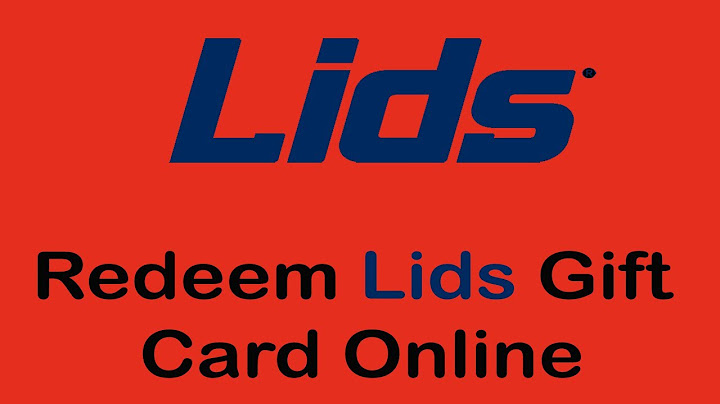 Lids gift card balance phone number