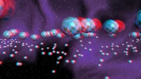 Anaglyphs 3D particles.flv