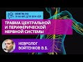 Невролог Войтенков В.Б.:  Травма центральной и периферической нервной системы