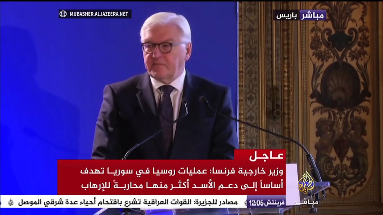 وزير الخارجية الألماني: سقوط حلب لا يعني انتهاء الحرب في سوريا