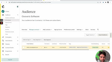 Cómo integrar un formulario de inscripción con Mailchimp