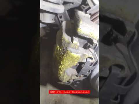 BMW E93 Rear Suspension Review!! #shorts
