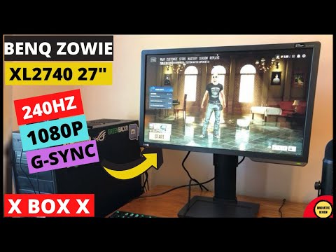 BenQ ZOWIE XL2740 27 inch  Gaming Monitor Review 2021 | 240Hz, 1080p, G-Sync Best for Xbox Series X