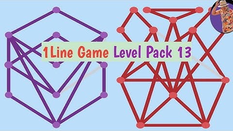 1 Line - one line with one touch game || level pack 13 || level 1 to 26 ||