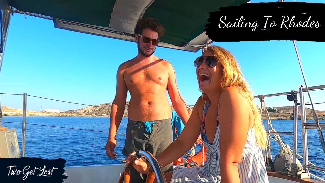 BAKING BREAD ON A SAILBOAT and other shenanigans at sea on an overnight sail to Rhodes