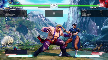SFV Alex No Recovery Meaty setup