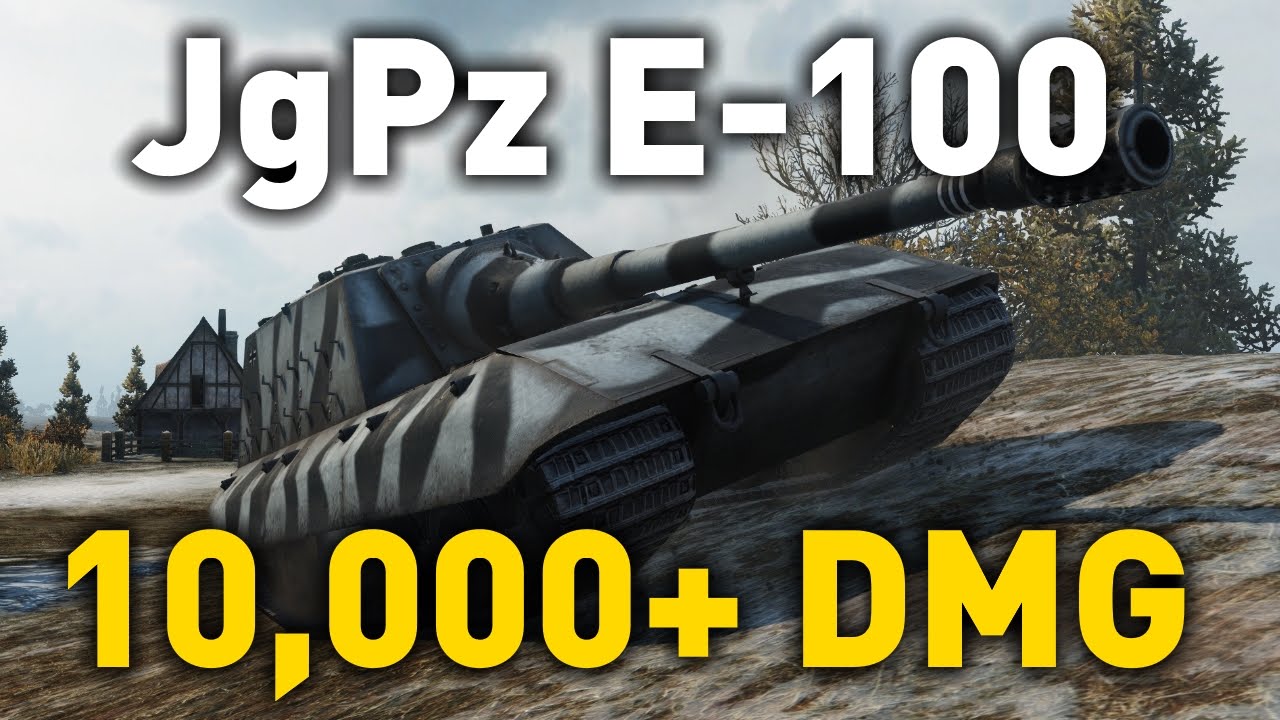 games people play World of Tanks || Jagdpanzer E-100 - 10,000+ DMG...