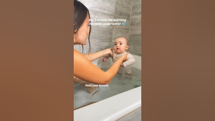 3 Month Old Swimming Baby 🥹 #shorts