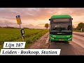 Qbuzz line 187: Leiden - Boskoop, Station | Qbuzz ZHN | 🚌 IVECO Crossway LE ELEC | 2026 🇳🇱 4K POV