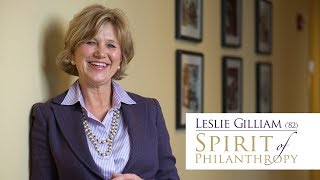 Leslie Gilliam: Spirit of Philanthropy