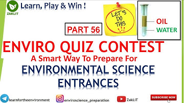🏆Weekly Quiz For Environmental Science Entrances| Join & Test Your Preparation 👍