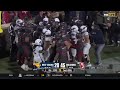 West Virginia vs Oklahoma heated moment after big hit in end zone