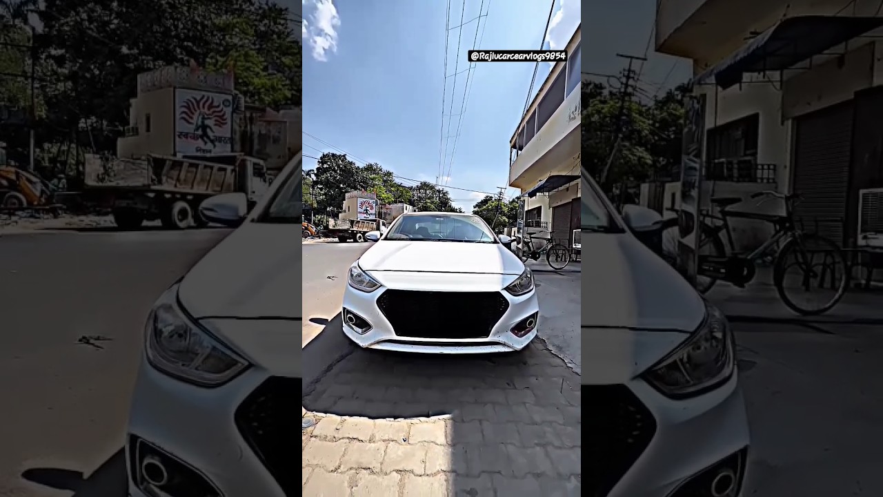 RS grill fitted in Hyundai Verna 2020,