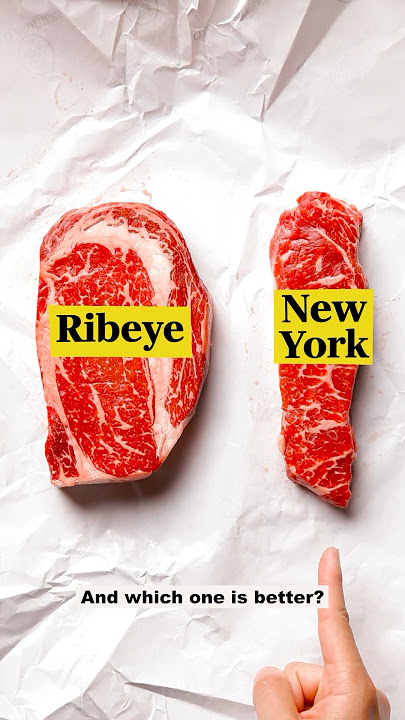 Ribeye vs New York Steak, Explained
