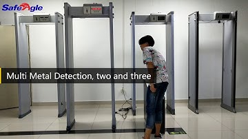 Safeagle 06Series Walk Through Metal Detector WTMD