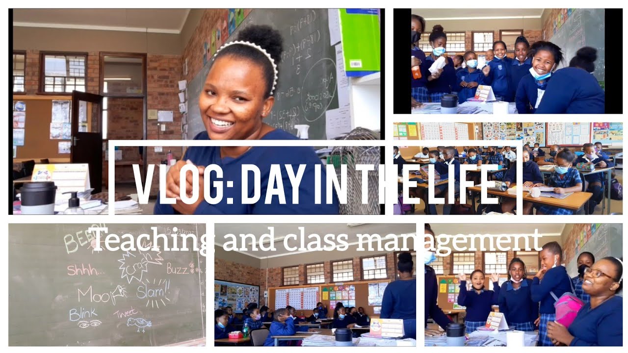 VLOGDAY IN THE LIFE OF A TEACHERGrade 5 teaching and class management