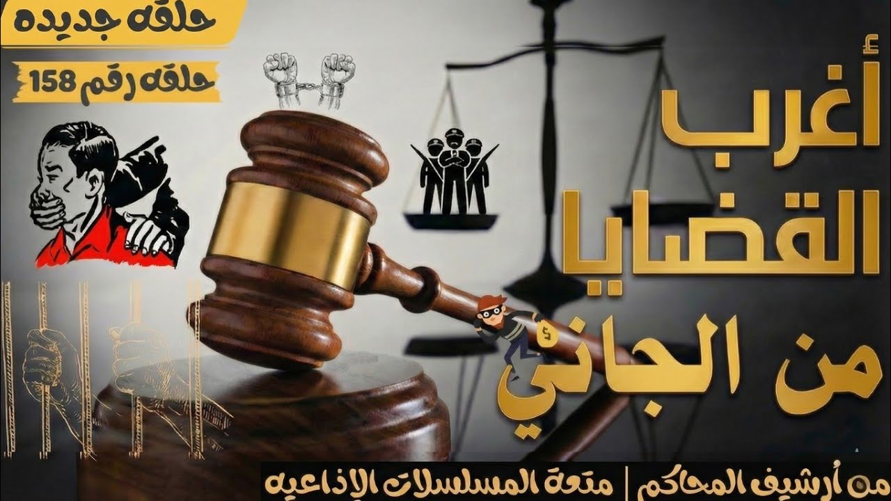 أغرب القضايا ⚖︎ من الجاني؟ | ملفات حصرية من الإذاعه البوليسيه وأرشيف المحاكم 😱