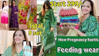 My New Maternity wear/Pregnancy wear/Feeding wear Stylish kurti kurta sets