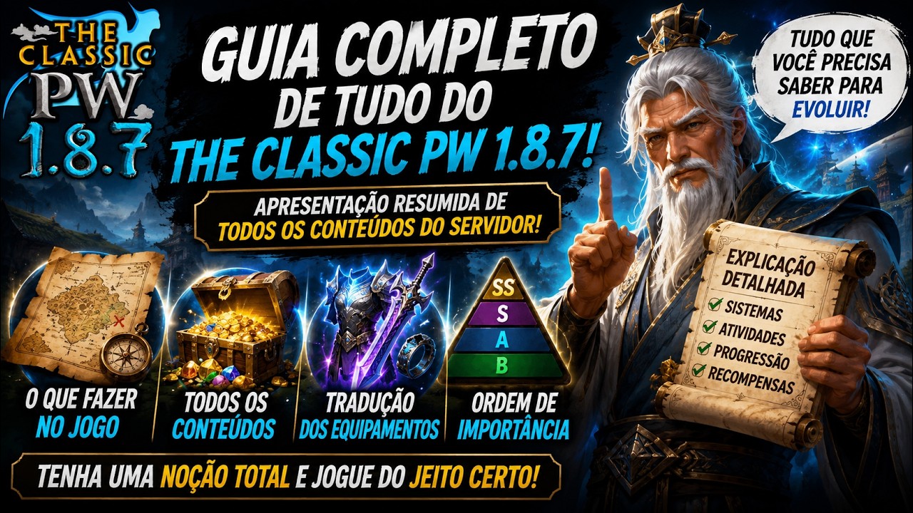 Pw 1 The Classic PW 1.8.7: TUDO O QUE VOCÊ PRECISA SABER PARA JOGAR CERTO ...
