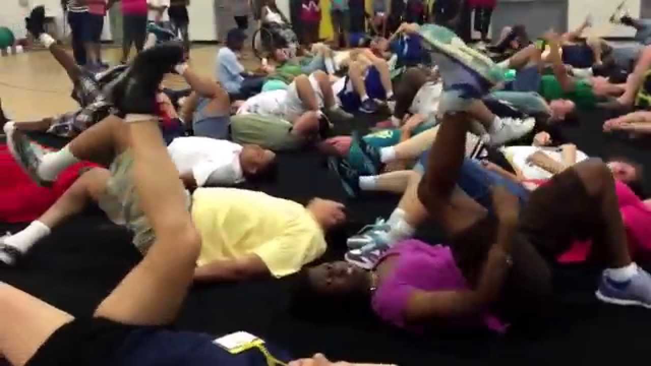 Yoga for the special Olympics