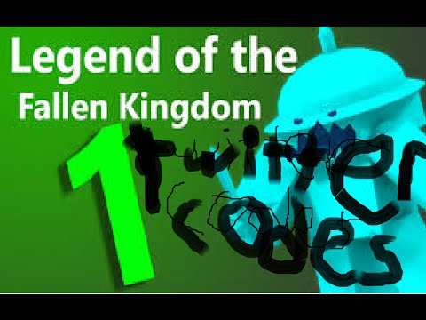 Roblox Legend Of The Fallen Kingdom 1 Twitter Codes Updated Youtube - roblox the fallen kingdom twitter codes