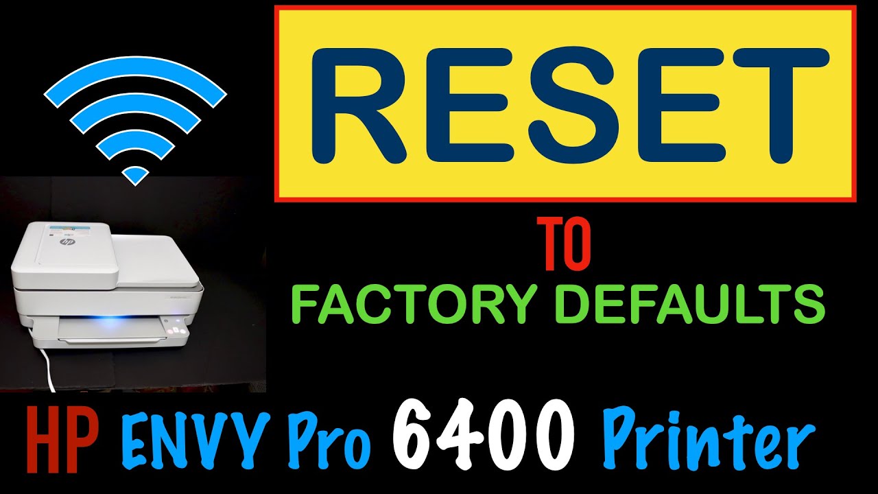 HP Envy Pro 28 Reset, Restore Factory Default Setting, Review !!