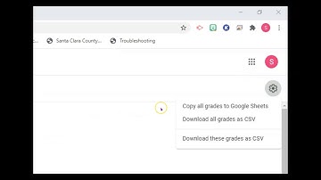 Exporting Google Classroom Assignments and Scores