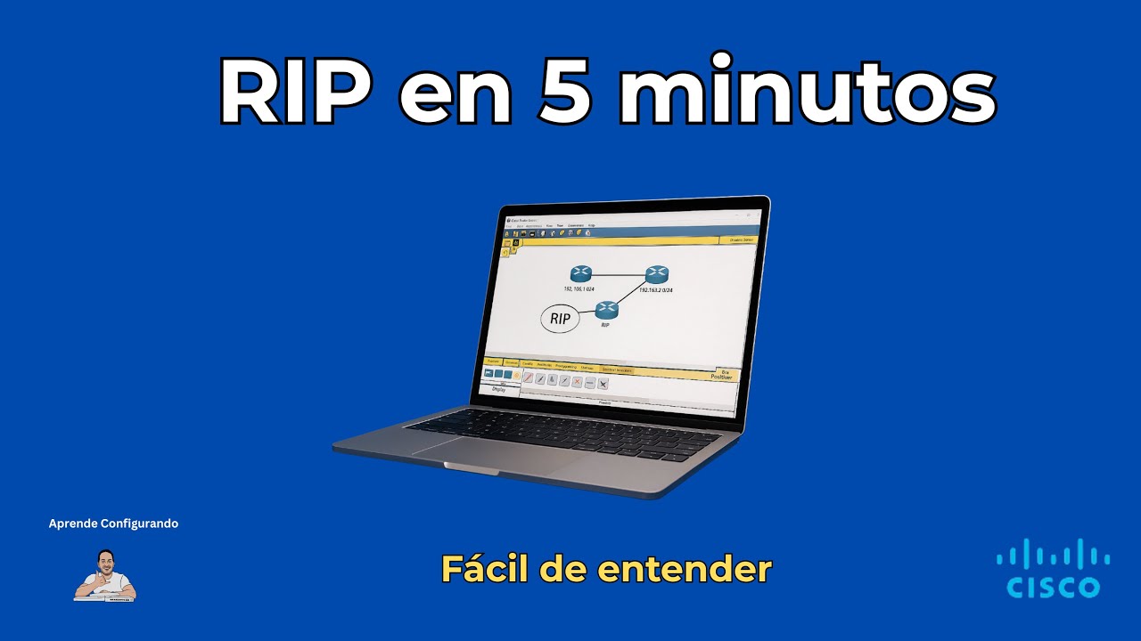 Configura RIP en 5 MINUTOS | Tutorial Paso a Paso en Cisco Packet ...