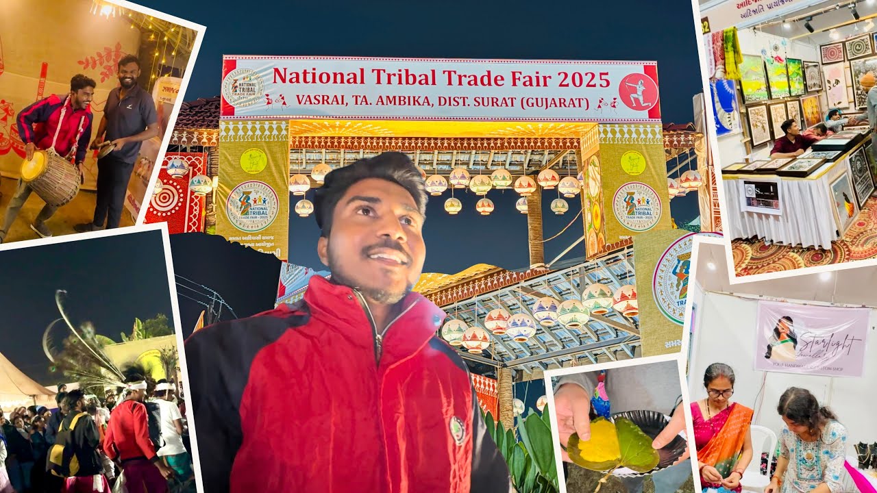 National Tribal Trade Fair 2025 🏹🌾 | Night Experience 🫡