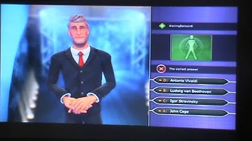 Who wants to be a millionare (xbox)