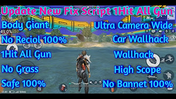🔥Update New Fix Script 1Hit All Gun Body Giant Ultra Camera Wide Gameplay/Ep11 🐤 Safe 100%