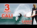 3 weeks of swell in california  lakey peterson