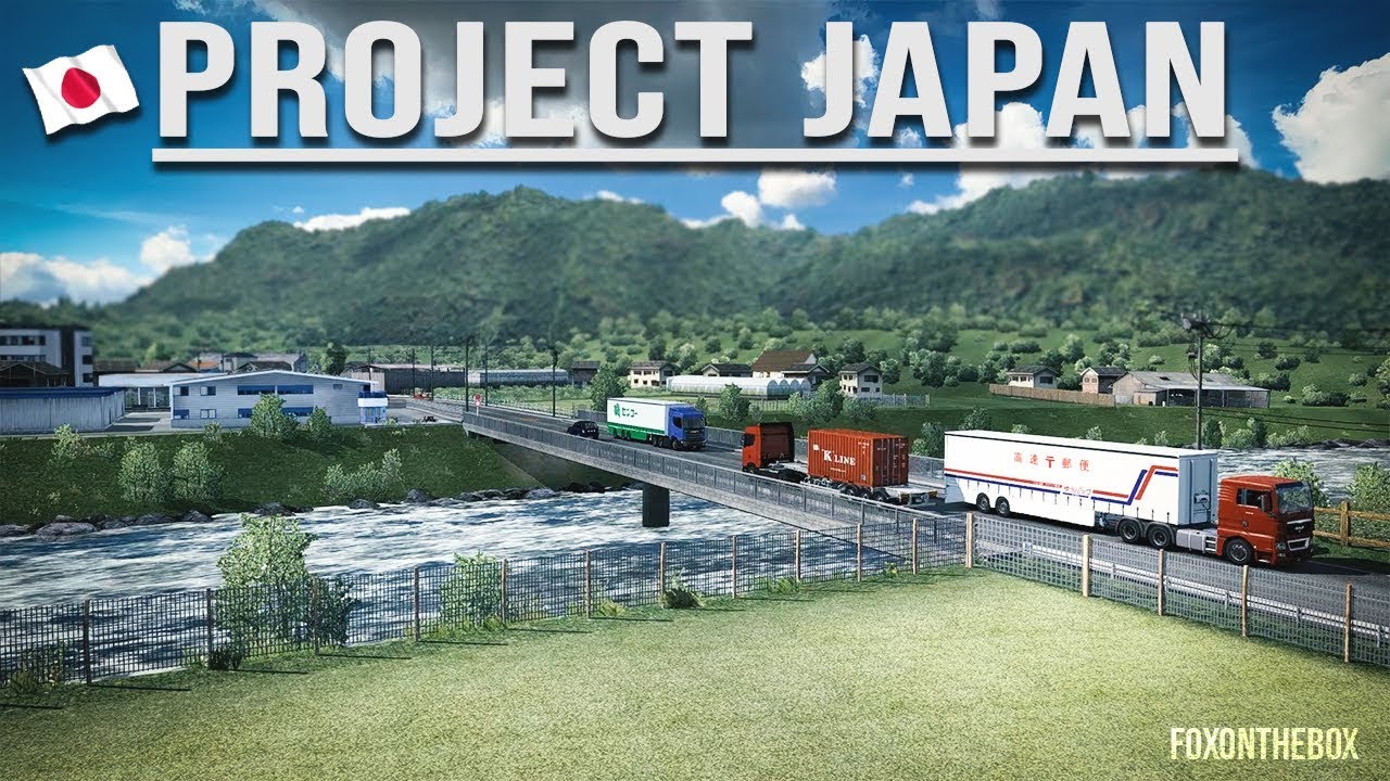 Project Japan Map Mod Euro Truck Simulator 2 Mod Youtube