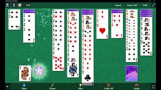 Spider Solitaire - 4 suits - expert - free play Guide