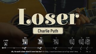 Loser (Guitar TAB) - Charlie Puth